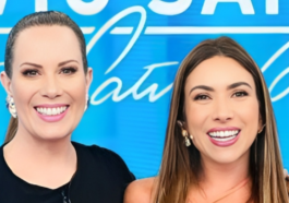 Programa Silvio Santos - Patricia Abravanel e Regina Volpato