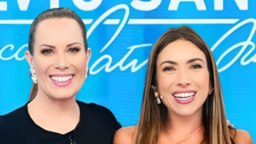 Programa Silvio Santos - Patricia Abravanel e Regina Volpato