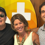 Daniela Beyruti, Sergio Mallandro e Sergio Tadeu