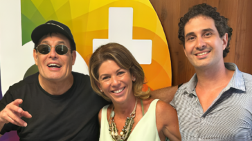 Daniela Beyruti, Sergio Mallandro e Sergio Tadeu