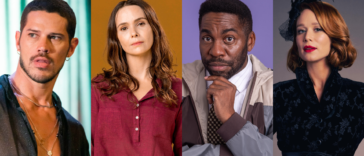 Débora Falabella, José Loreto, Lázaro Ramos e Mariana Ximenes