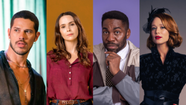 Débora Falabella, José Loreto, Lázaro Ramos e Mariana Ximenes