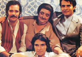 Irmãos Coragem - Cláudio Cavalcanti, Cláudio Marzo, Tarcísio Meira e Zilka Salaberry