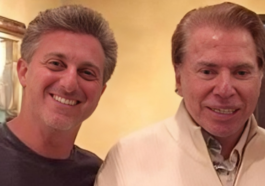 Luciano Huck e Silvio Santos