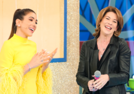 Programa Silvio Santos - Daniela Beyruti e Patricia Abravanel