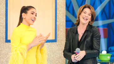 Programa Silvio Santos - Daniela Beyruti e Patricia Abravanel