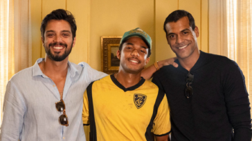 Renascer - Juan Paiva, Marcello Melo Jr e Rodrigo Simas