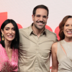 Michelle Barros, Paulo Mathias e Regina Volpato