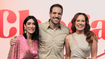 Michelle Barros, Paulo Mathias e Regina Volpato