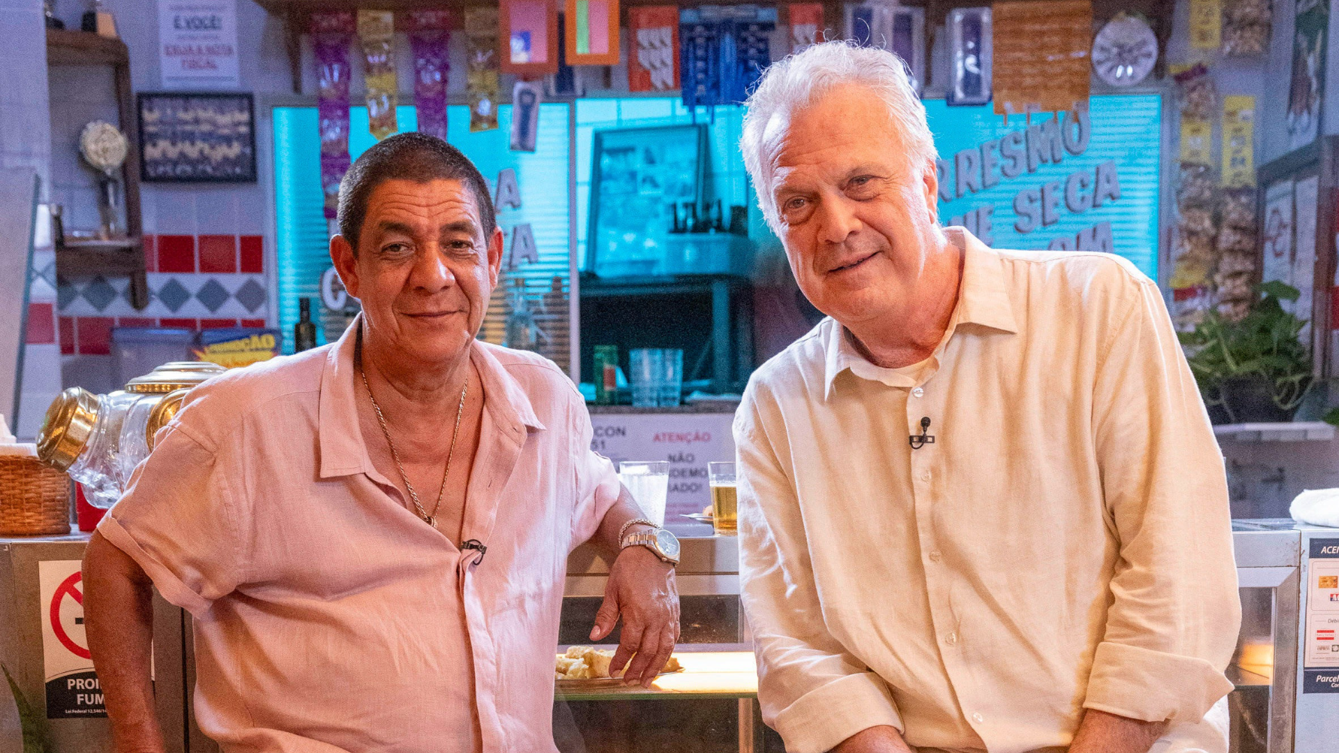 Som Brasil - Pedro Bial e Zeca Pagodinho