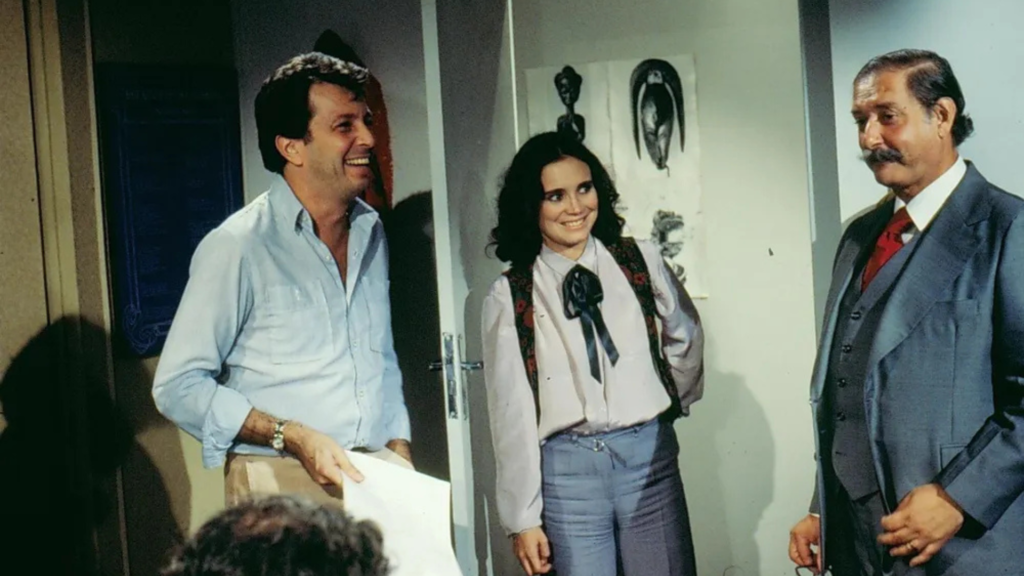 Malu Mulher - Daniel Filho, Fábio Sabag e Regina Duarte