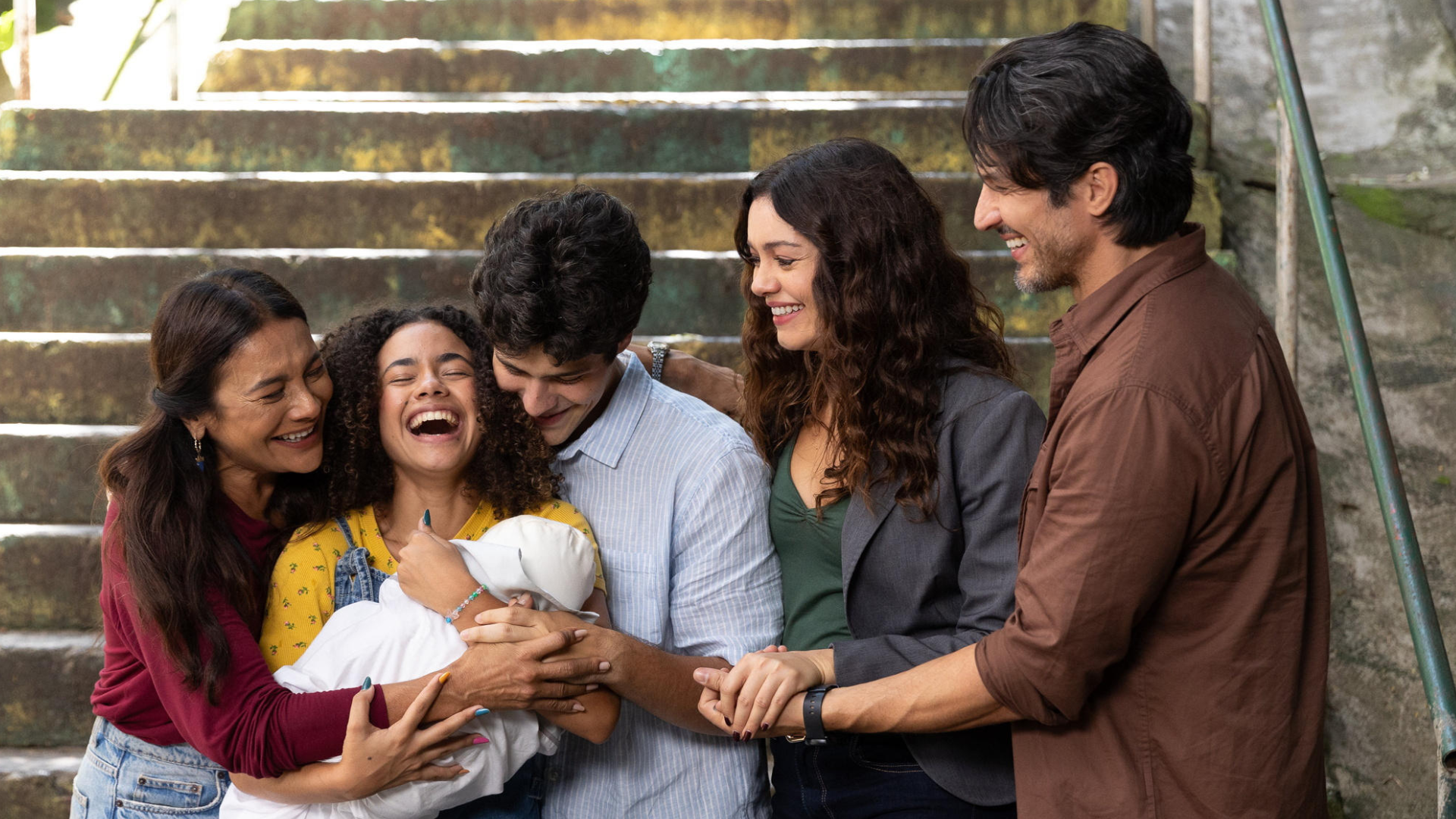 Três Graças - Alana Cabral, Dira Paes, Paulo Mendes, Romulo Estrela e Sophie Charlotte